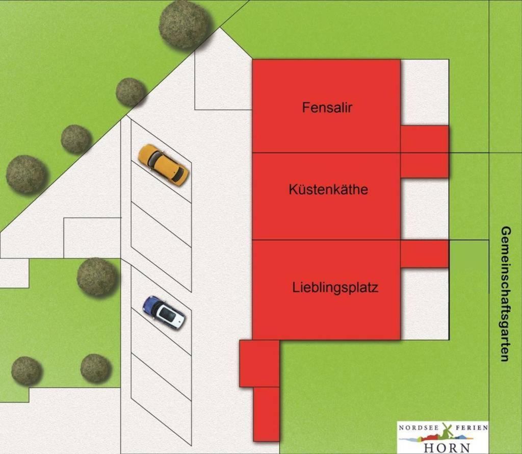 Kuestenkaethe Dornumersiel Eksteriør bilde